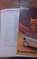 Philips Draaitoppers Brochure met prijslijst, Boeken, Ophalen of Verzenden