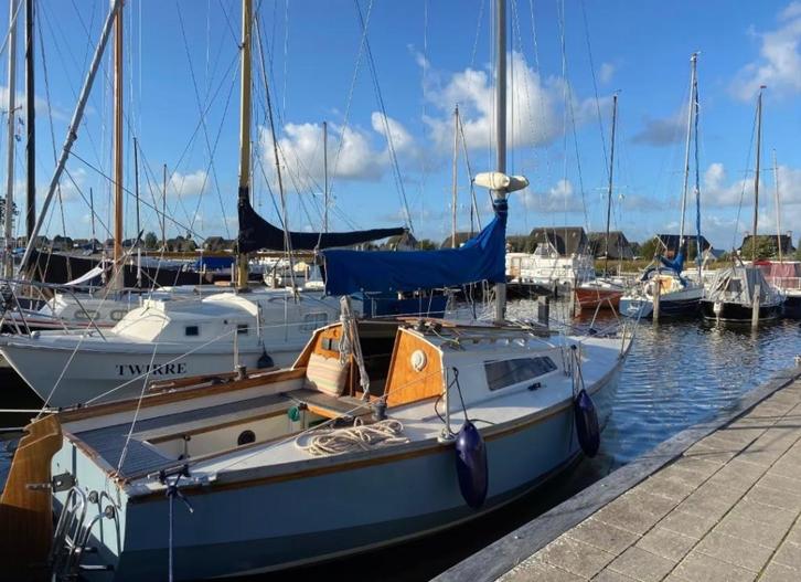Zeilboot Waarship 730, Watersport en Boten, Kajuitzeilboten en Zeiljachten, Gebruikt, Tourjacht of Cruiser, Hout, 6 tot 9 meter