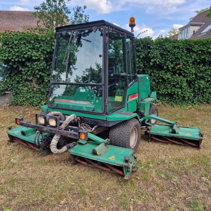 Ransomes 4-cilinder Kubota diesel 5 delige 4x4 kooimaaier, Tuin en Terras, Zitmaaiers, Gebruikt, 90 tot 120 cm, Elektrische starter