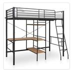 Hoogslaper 90 x 200, Ophalen, Eenpersoons, Zo goed als nieuw, 90 cm