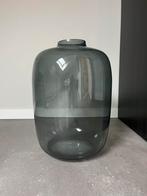 Grote vaas zwart, Huis en Inrichting, Ophalen, Zwart, Minder dan 50 cm, Glas