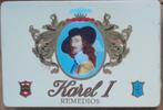 KAREL 1 Remedios- Sigarenkistje, Verzamelen, Rookartikelen, Aanstekers en Luciferdoosjes, Verzenden, Gebruikt, Tabaksdoos of Verpakking