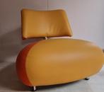 Leolux Puppy Pallone fauteuil refurbished / nieuw leer., Minder dan 75 cm, Metaal, Nieuw, Ophalen of Verzenden