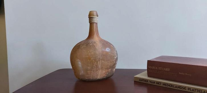 Handgemaakte Spaanse vaas, Huis en Inrichting, Woonaccessoires | Vazen, Zo goed als nieuw, Overige kleuren, Minder dan 50 cm, Glas