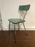 Vintage Formica stoeltje in Mint Groen., Antiek en Kunst, Ophalen