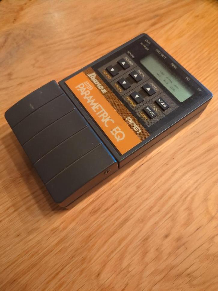 Ibanez Parametric Equalizer PPE1 vintage 1988, Muziek en Instrumenten, Effecten, Gebruikt, Equalizer, Ophalen of Verzenden