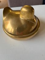 Koperen schaal met deksel, Antiek en Kunst, Ophalen of Verzenden, Koper