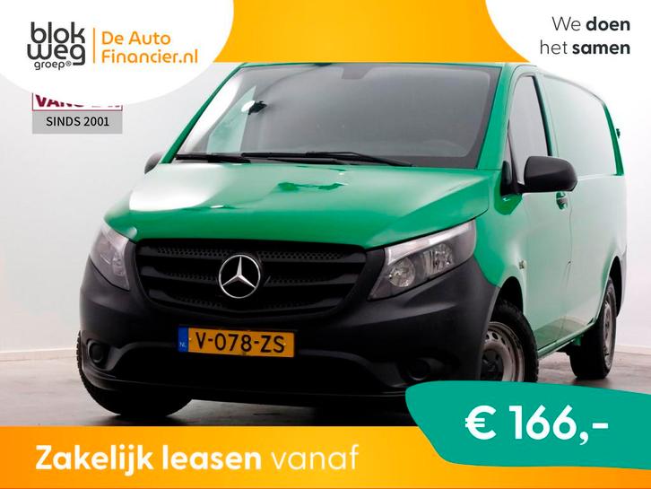 Mercedes-Benz Vito 111 CDI 115pk Lang Airco/Cam € 9.950,00, Auto's, Bestelauto's, Bedrijf, Lease, Financial lease, ABS, Achteruitrijcamera