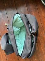 Zwarte Luiertas met Verschoningsmatje van Lassig, Ophalen of Verzenden, Gebruikt, Schoudertas