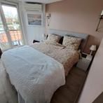 gratis af te halen bed Karlsson Boxspring 160 * 200, Ophalen, Gebruikt, Grijs, Tweepersoons