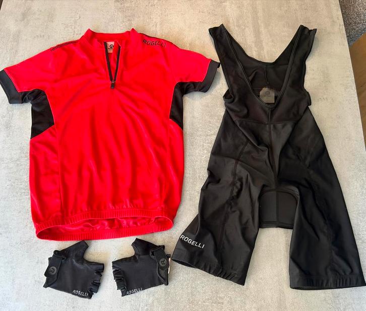 Wielerkleding setje maat 152/164 Rogelli, Sport en Fitness, Wielrennen, Zo goed als nieuw, Ophalen of Verzenden