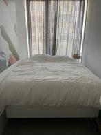 Boxspring, Ophalen, Gebruikt, Wit, Tweepersoons