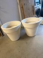 Grote Elho plantenbakken - 50cm diameter, Ophalen, Kunststof, Gebruikt, Balkon