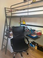 Nette Hoogslaper inclusief bureau, Ophalen, Eenpersoons, 210 cm, Zo goed als nieuw