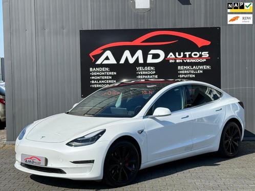 Tesla Model 3 Long Range AWD 75 kWh |Dual Motor|BTW Auto|Aut, Auto's, Tesla, Bedrijf, Te koop, Model 3, 4x4, ABS, Airbags, Airconditioning