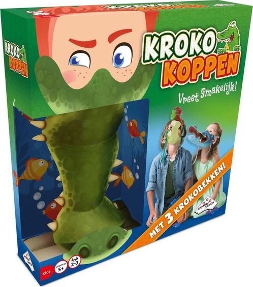 Kroko Koppen - gezeldschapsspel, Hobby en Vrije tijd, Gezelschapsspellen | Overige, Nieuw, Ophalen of Verzenden
