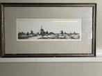 Molens van Kinderdijk - ets van Jan van Rijsewijk, Antiek en Kunst, Kunst | Etsen en Gravures, Ophalen of Verzenden