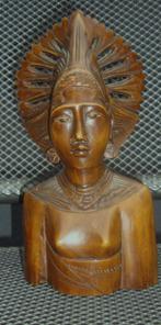 Indonesisch  houtsnijwerk div. beelden, Antiek en Kunst, Kunst | Beelden en Houtsnijwerken, Ophalen of Verzenden