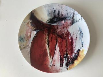 Proeven van kunst bord Tineke Roijmans Feestgedruis beschikbaar voor biedingen