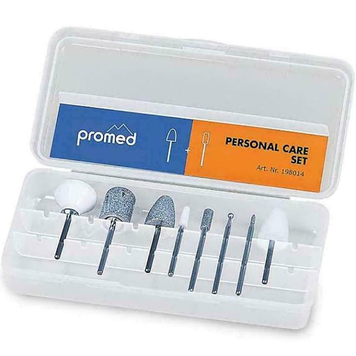 Promed nagelfrees set Personal Care - 9 delig -, Sieraden, Tassen en Uiterlijk, Uiterlijk | Cosmetica en Make-up, Ophalen of Verzenden