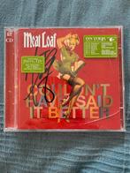 Gesigneerde CD Meat Loaf - Couldn't Have Said It Better, Ophalen of Verzenden, Gebruikt, Boxset