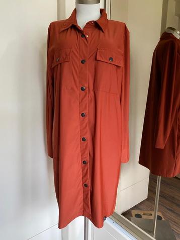 lange blouse Zoso XL brique travelstof beschikbaar voor biedingen