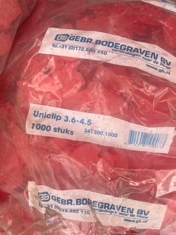Uniclips 3.6-4.5 isolatiedoppen gebr bodegraven isolatieklem beschikbaar voor biedingen