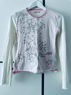 Levi’s Longsleeve Maat M Als nieuw Wit/Roze, Maat 38/40 (M), Wit, Ophalen of Verzenden, Zo goed als nieuw