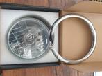 Koplamp + chromen ring harley, Ophalen of Verzenden, Gebruikt