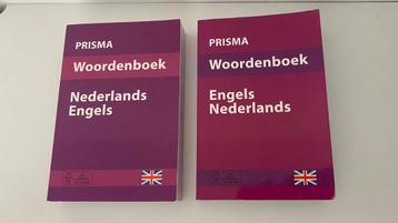 Prisma woordenboeken engels-nederlands en nederlands-engels beschikbaar voor biedingen