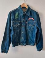 Levis Vintage Clothing Wildcat Tiger big E denim jacket S, Blauw, Ophalen of Verzenden, Gedragen, Levi’s