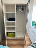 2x Witte kledingkast gebruikt., Overige materialen, Gebruikt, Met lade(s), 150 tot 200 cm