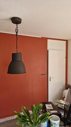 Hanglamp donkergrijs Hektar Ikea, Huis en Inrichting, Lampen | Hanglampen, Ophalen of Verzenden, Zo goed als nieuw, Overige materialen
