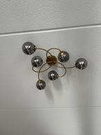 Moderne Plafondlamp met Glazen Bollen, Ophalen of Verzenden, Zo goed als nieuw, Glas
