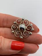 V503 Prachtige zilveren Deense broche Herman Siersbol, Ophalen of Verzenden, Zilver, Broche