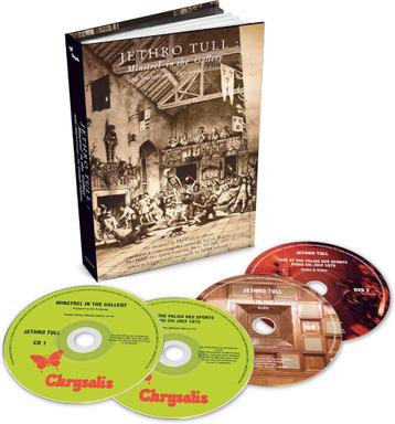 Jethro Tull Minstrel In The Gallery Grande Édition 2CD+2DVD beschikbaar voor biedingen