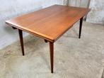Vintage AT 312 eettafel van Hans J. Wegner voor Andreas Tuck, Ophalen, Teakhout, 200 cm of meer, 50 tot 100 cm