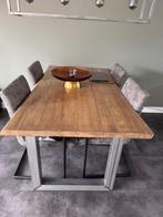 Eiken tafel, Huis en Inrichting, Tafels | Eettafels, Ophalen, 100 tot 150 cm, Eikenhout, Modern