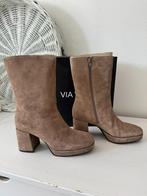 NIEUW > Beige Suede Via Vai Laarzen / maat 41, Via Vai, Verzenden, Beige, Lage of Enkellaarzen