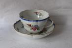 Antiek Meissen grote chocoladekop en schotel 1850-1880, Antiek en Kunst, Ophalen of Verzenden