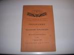 Programma Int Zeilwedstrijden & Motorbootwedstrijden 1925, Verzamelen, Boek of Tijdschrift, Gebruikt, Ophalen of Verzenden, Overige sporten