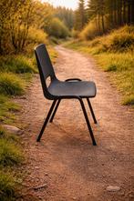 Stapelbare Kantine/Schoolstoelen - 45 stuks, Ophalen, Gebruikt, Overige kleuren, Metaal