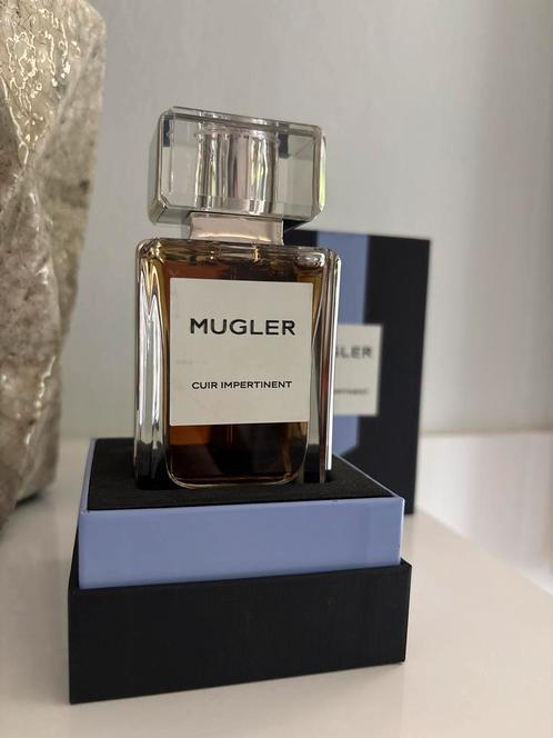 Mugler Les Exceptions Cuir Impertinent Parfum 80 ml, Sieraden, Tassen en Uiterlijk, Uiterlijk | Parfum, Zo goed als nieuw, Ophalen of Verzenden
