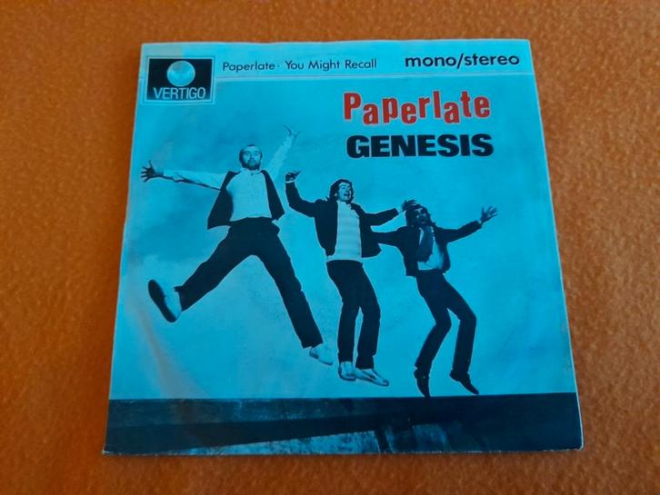 Genesis - Paperlate (1982), Cd's en Dvd's, Vinyl Singles, Gebruikt, Single, Pop, 7 inch, Ophalen of Verzenden