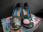 Irregular Choice Fuzzy Peg Green mt 38 kat cat, Kleding | Dames, Schoenen, Ophalen of Verzenden, Zo goed als nieuw, Groen, Sneakers of Gympen
