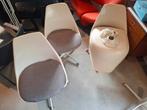 4 vintage arkana stoelen. Voor onderdelen of restauratie, Huis en Inrichting, Stoelen, Ophalen, Gebruikt, Wit, Vier