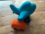 Rubbabu groot blauw vliegtuig en oranje auto, Ophalen of Verzenden, Zo goed als nieuw, Overige typen