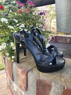 Zwarte lak stiletto hakken pumps maat 39 nieuw, Zwart, Nieuw, Ophalen of Verzenden, Schoenen met hoge hakken