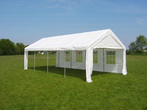 Partytent 8x4 en 6x3 verhuur, Tuin en Terras, Partytenten, Zo goed als nieuw, Partytent, 2 meter of meer, 5 tot 8 meter, 4 tot 6 meter