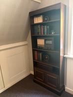 Mooie oude houten Boekenkast, Ophalen, Gebruikt, 50 tot 100 cm, 150 tot 200 cm